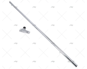 HASTE BANDEIRA  1000X20mm BRONZE CROMADO