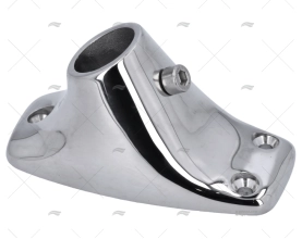 BASE HASTE BANDEIRA INOX 20mm