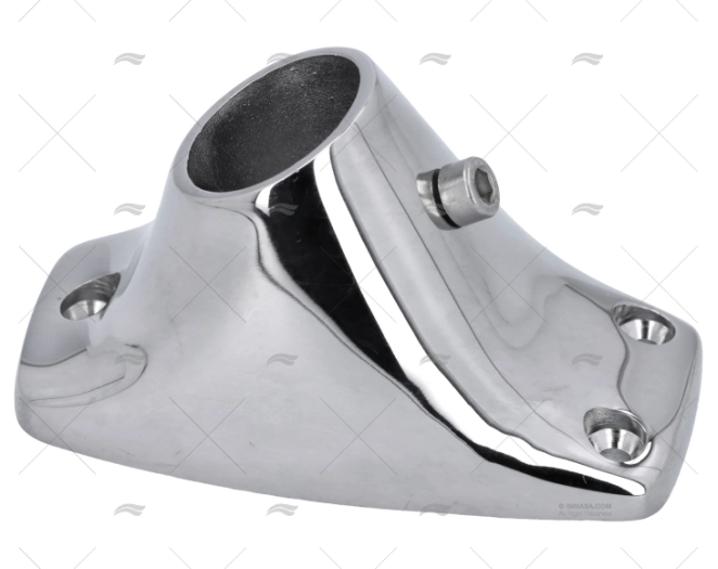 BASE HASTE BANDEIRA INOX 25mm