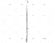 ASTA BANDERA INOX 610 mm