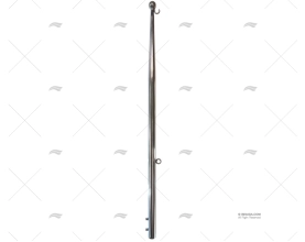 ASTA BANDIERA INOX 610mm