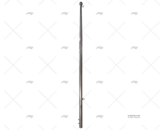 STAINLESS STEEL FLAG MAST 900mm STAINLESS STEEL FLAG MAST 900mm