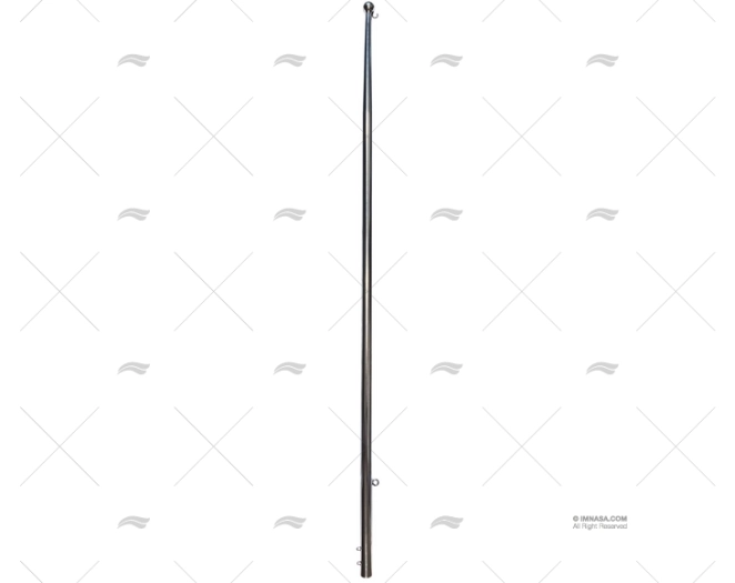 ASTA BANDIERA ACCIAIO INOX 1200mm