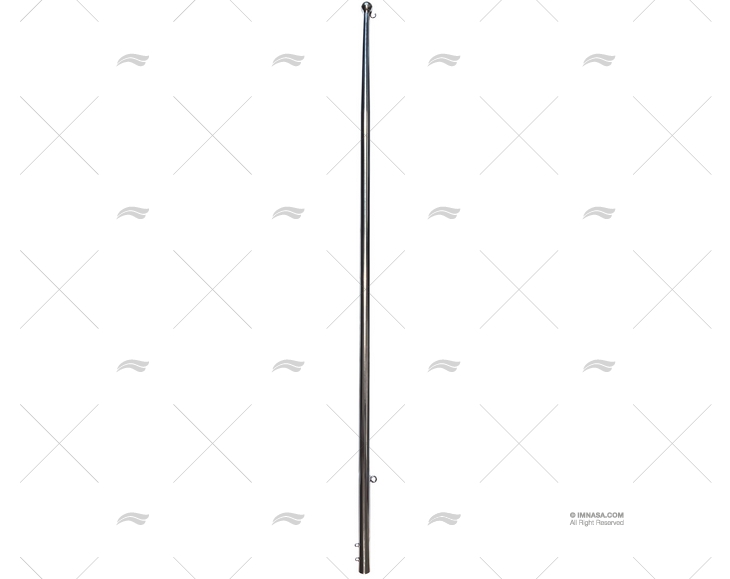 HASTE BANDEIRA INOX 1200mm