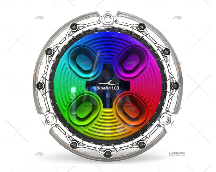 LUCE PIRANHA P4 200LM 12/24V COLORI POLY BLUEFIN