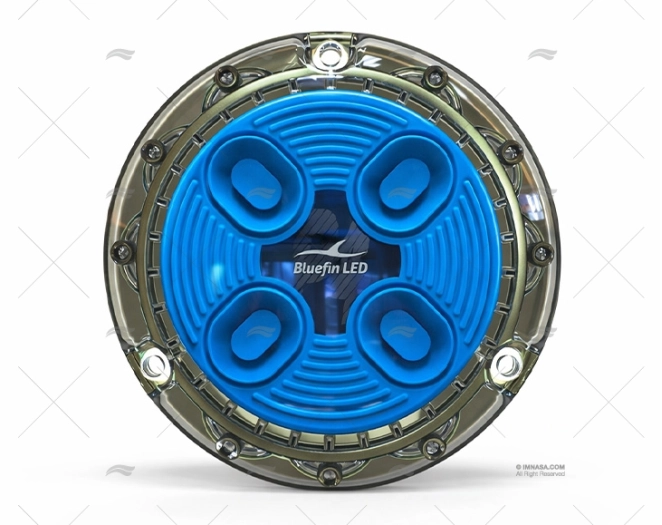 LUZ PIRANHA P4 3100LM 12/24V AZUL BRONZE BLUEFIN