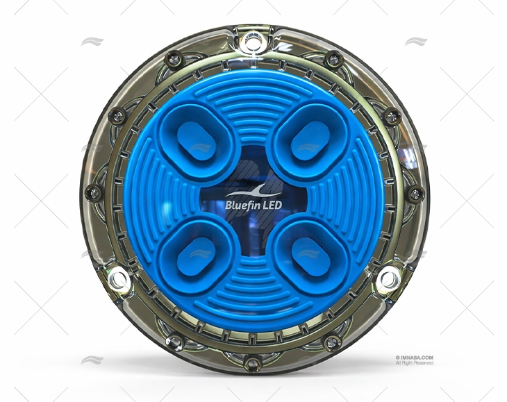 FEU PIRANHA P4 3100LM 12/24V BLEU BRONZE BLUEFIN