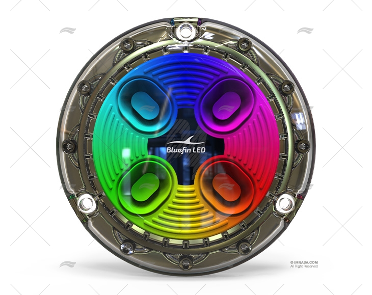 LUCE PIRANHA P4 4000LM 12/24V COLORI BR BLUEFIN