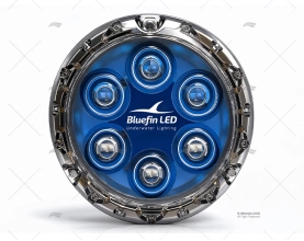 LUCE PIRANHA P12 8000LM 12/24 BIANCO/BLU BLUEFIN