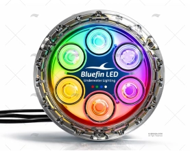 LUCE PIRANHA P6 6500LM 12/24V COLORI BR BLUEFIN
