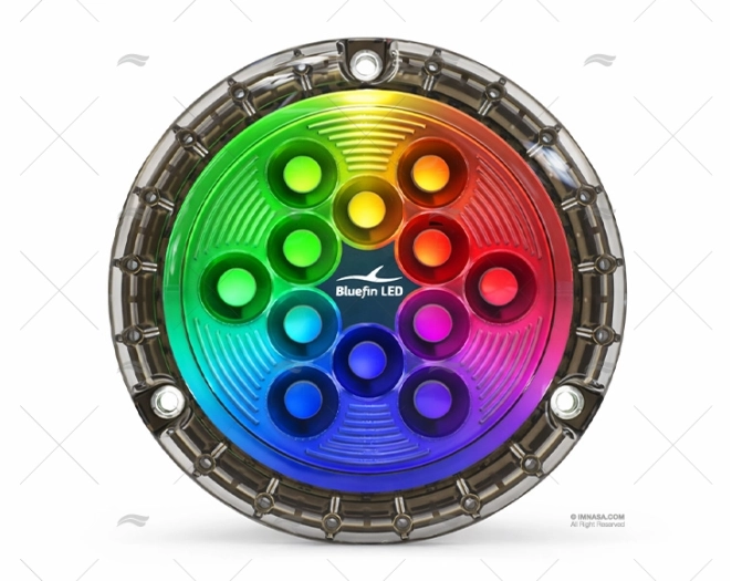 LUZ PIRANHA P24 11500LM 12/24 CORES BR BLUEFIN