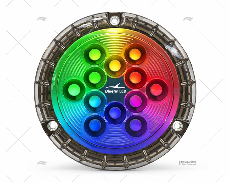 LUCE PIRANHA P24 11500LM 12/24 COLORI BR BLUEFIN