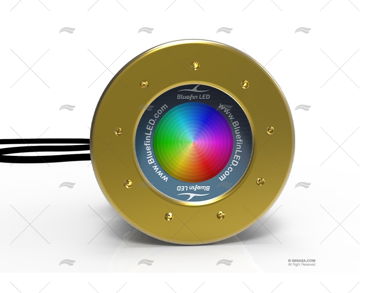 LUZ MAKO M24 IFM 8600LM 12/24V CORES BLUEFIN