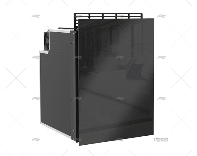 GLACIÈRE  49L TIROIR VERRE NOIR ISOTHERM