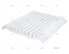 PARABORDO PONTILE BIANCO SOFFIETTO 470X470mm IMNASA