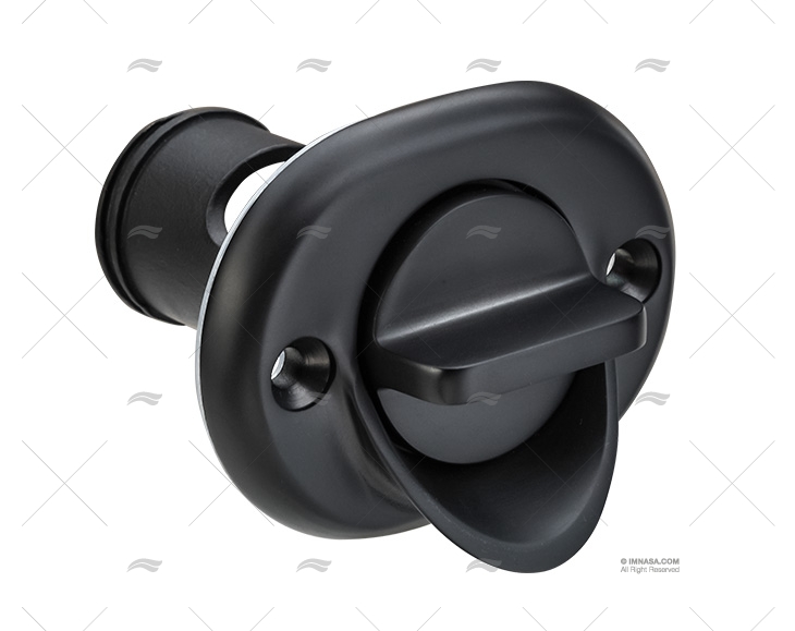 TAPON OVALADO NEGRO ANTI GOTEO 64mm MARINE TOWN