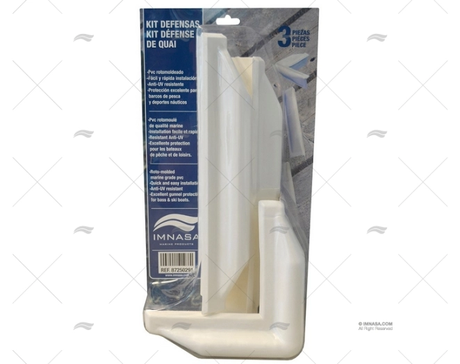 KIT DEFENSA PONTÃO (2RETAS+1ANGULAR)