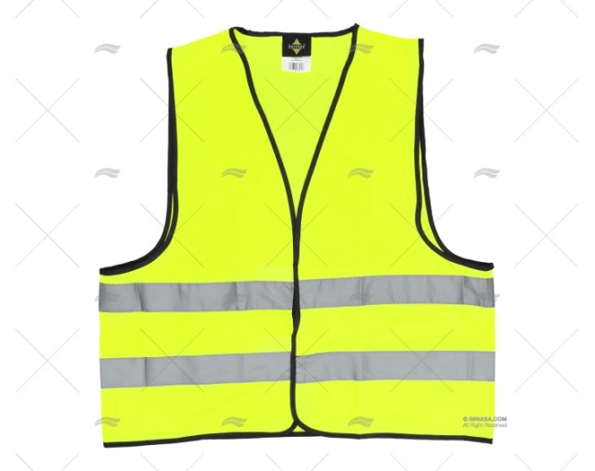 VEST REFLECTIVE YELLOW T-3XL
