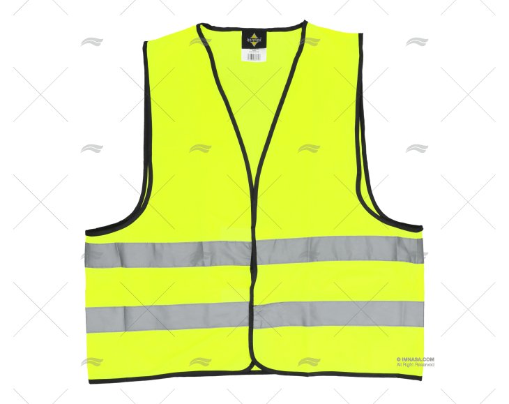 VEST REFLECTIVE YELLOW T-3XL