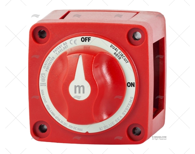 DISCONNETTORE BATTERIA 300A ON-OFF