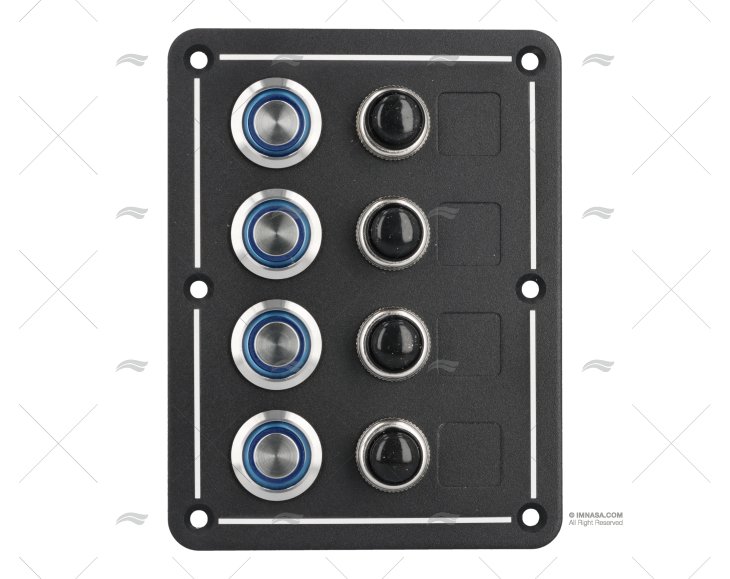 PANEL 4 INTERRUPTORES 102x86mm