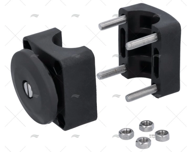 PORTA PARABORDI UNIONE SUPPORTO PER TUBO 25mm NAWA