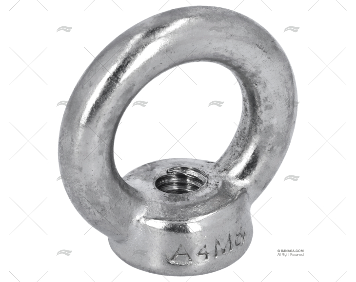 EYE NUT WITH THREAT S.S. 08mm