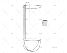 PORTA PARABORDI 170x320-425mm INOX
