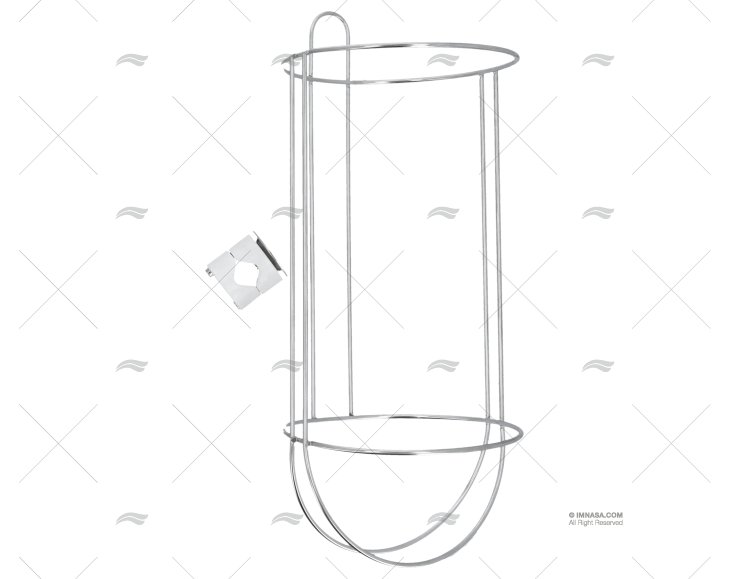 PORTA PARABORDI 195x320-425mm INOX
