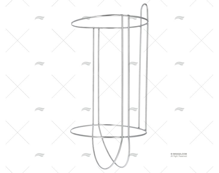 PORTA PARABORDI 215x320-425mm INOX