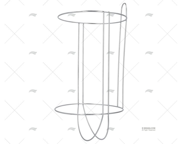 PORTA DEFENSAS 230x320-425mm INOX