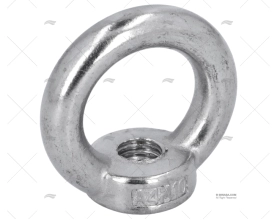 ARGOLA COM ROSCA INOX 10mm