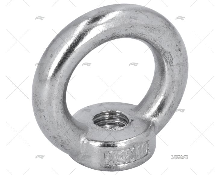 ANELLO CON FILETTATURA INOX 10mm