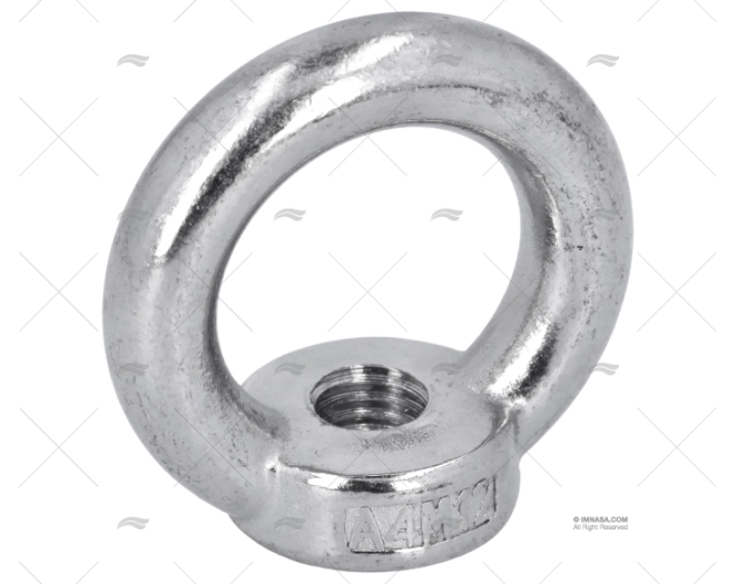 ANELLO CON FILETTATURA INOX 12mm