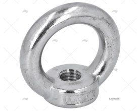 ARGOLA COM ROSCA INOX 12mm