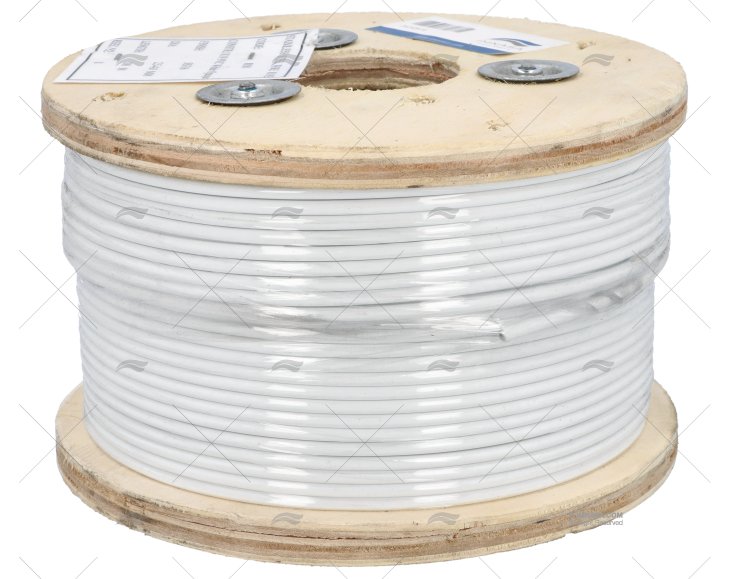 CABO INOX CAPA BRANCA 4mm   100m