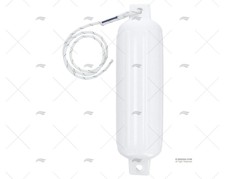 PARABORDO G4 BIANCA  165x584mm C/CIMA BIANCO