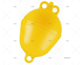 BUOY FOR MOORING D.250x390mm YELLOW