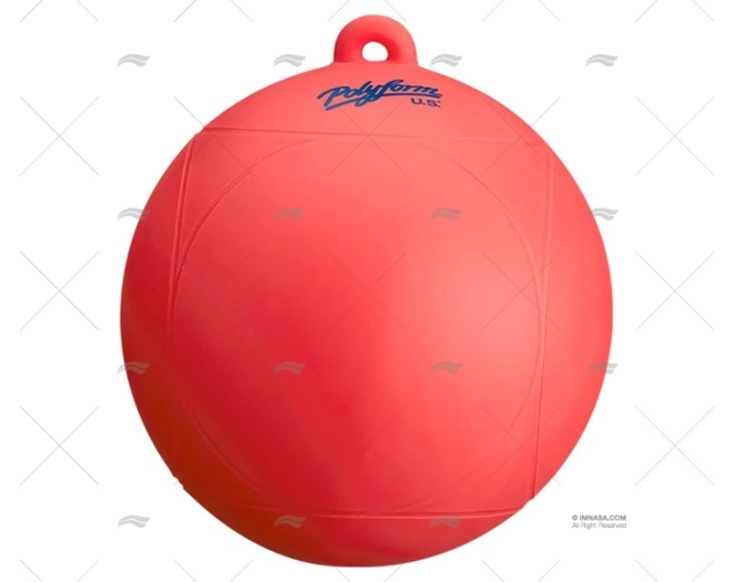 BOIA BALIZA 220mm VERMELHA     WS-1 POLYFORM