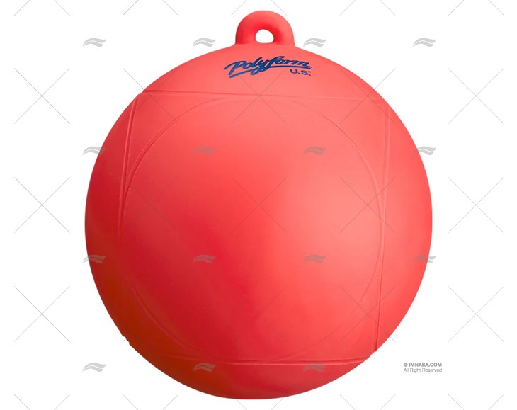 BOA SEGNALATORE 220mm ROSSA     WS-1 POLYFORM