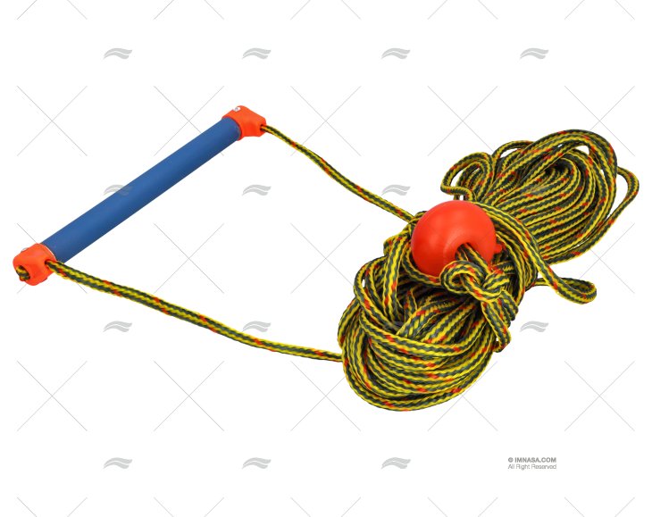 SKI ROPE WITH BRIDLE 23m