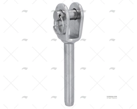 TERMINAL FORQUETA INOX-316  8mm