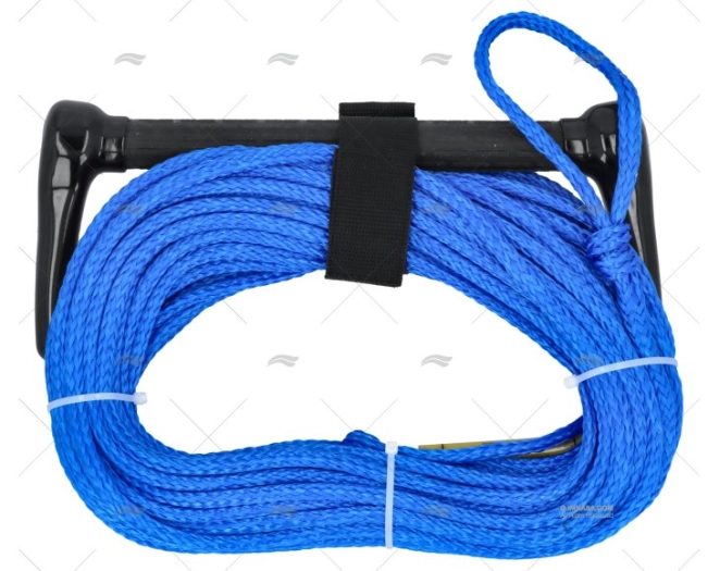 SKI ROPE WITH PLASTIC HOLDER