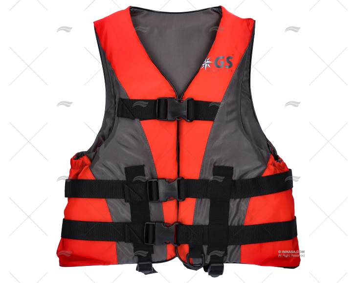 COLETE ESQUI VERMELHO/CARBONO GS S 50N IMNASA