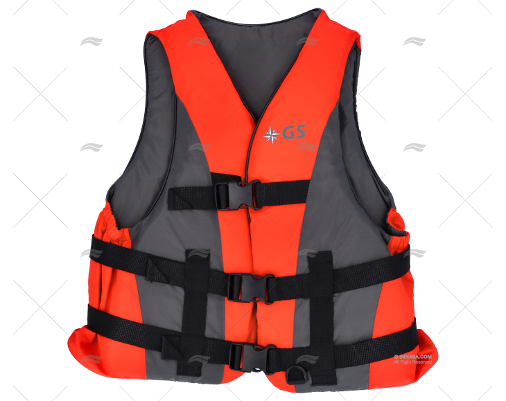 GILET SCI NAUTICO ROSSO/CARBONIO GS M 50N IMNASA