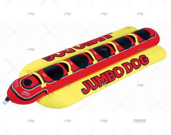 TOWABLE TUBE JUMBO DOG 5 PERS. 3810mm