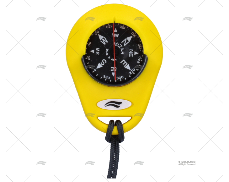 BUSSOLA DA MANO MIZAR GIALLO IMNASA