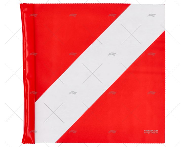 BANDEIRA SUB INT PLÁSTICA  22X 19cm