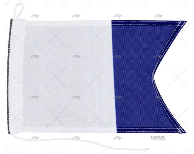 BANDEIRA ALFA 30x 20cm BANDEIRA ALFA 30x 20cm
