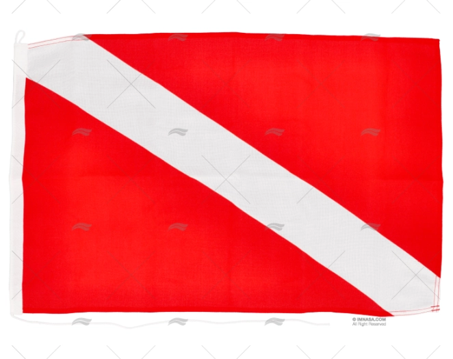 AMERICAN DIVING FLAG 10x70cm ADRIA BANDIERE AMERICAN DIVING FLAG 10x70cm ADRIA BANDIERE